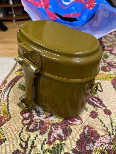 Котелок фляжка армейские