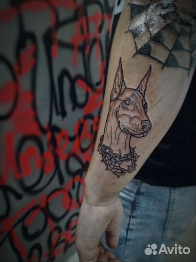 Тату в студии Томска