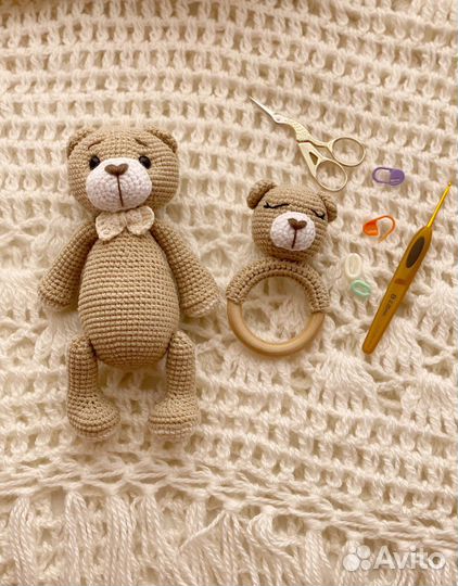 Грызунок погремушка игрушка мишка