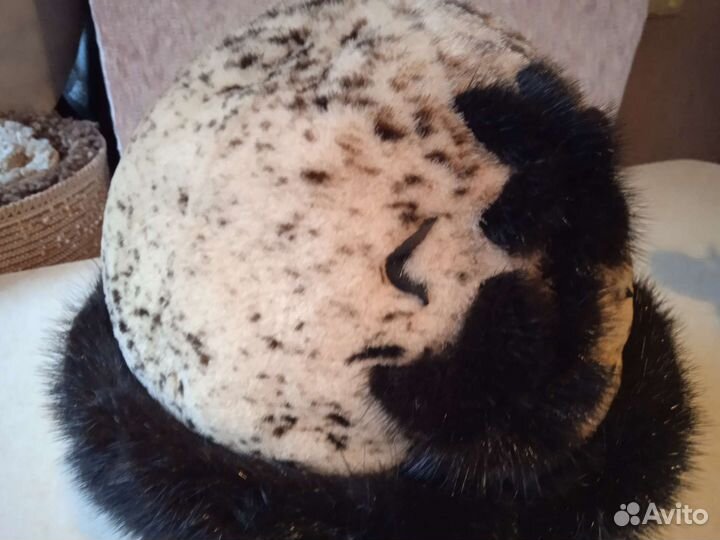 Шапка зимняя меховая женская норка