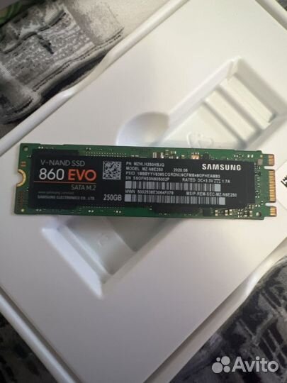 Samsung 860 evo 250gb M.2