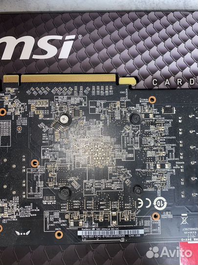 Видеокарта rx 580 8gb msi
