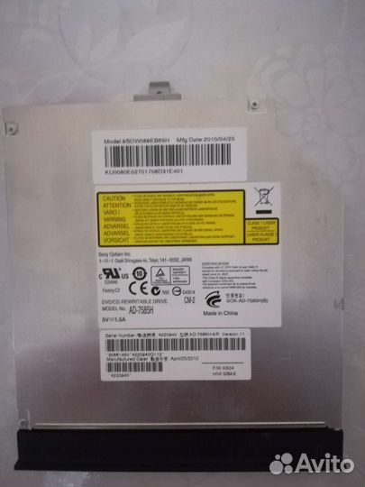 Ноутбук Packard bell TM-86 на запчасти