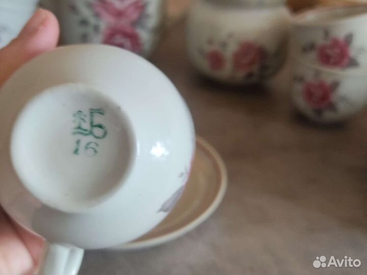 Сервиз СССР Барановка Розы