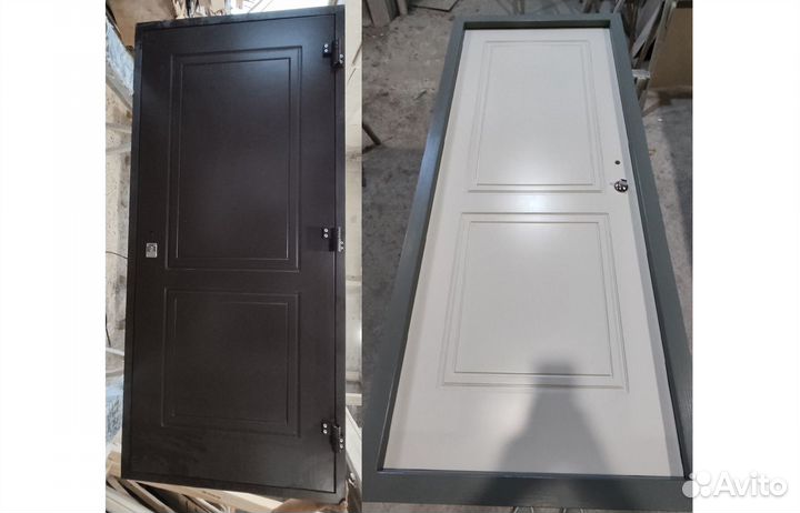 Входная дверь из массива дерева с коробом.С-М11