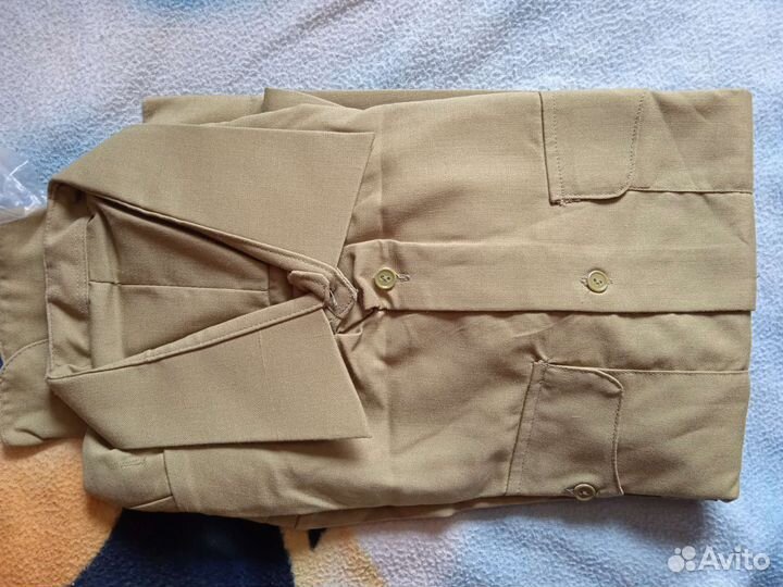 Рубашка форменная хаки СССР