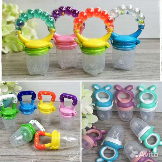 Ниблер силиконовый. Для первого прикорма нимблер