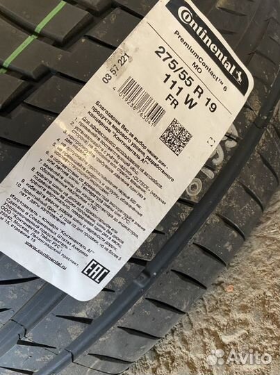 Continental Conti4x4WinterContact 275/55 R19