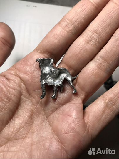 Фигурки металл Породы собак разные набор 15 Шт