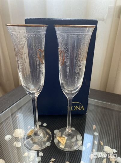 Фужеры свадебные