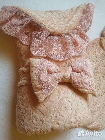 Конверт+одежда для девочки. Новое. Холодная осень