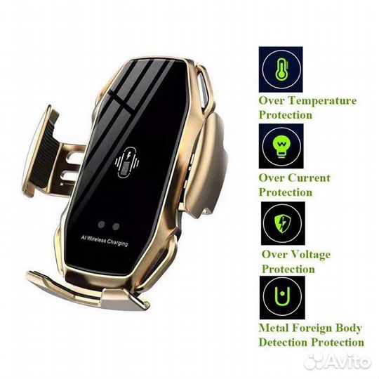 Беспроводная автомобильная зарядка для смартфонов