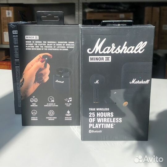 Наушники TWS Marshall Minor III