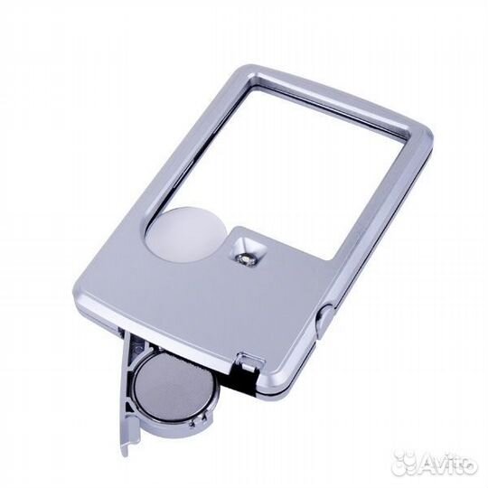 Карманная лупа С подсветкой увеличительное стекло