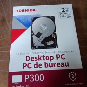 Жесткий диск 3,5 Toshiba P300 2Tb