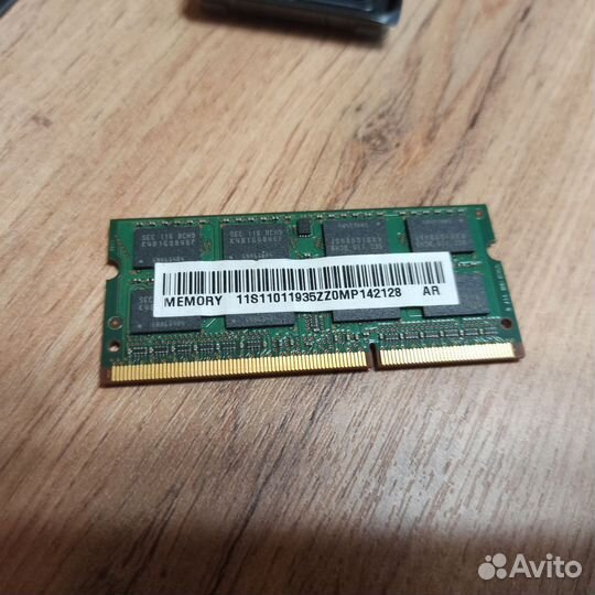 Оперативная память ddr3 sodimm для ноутбука