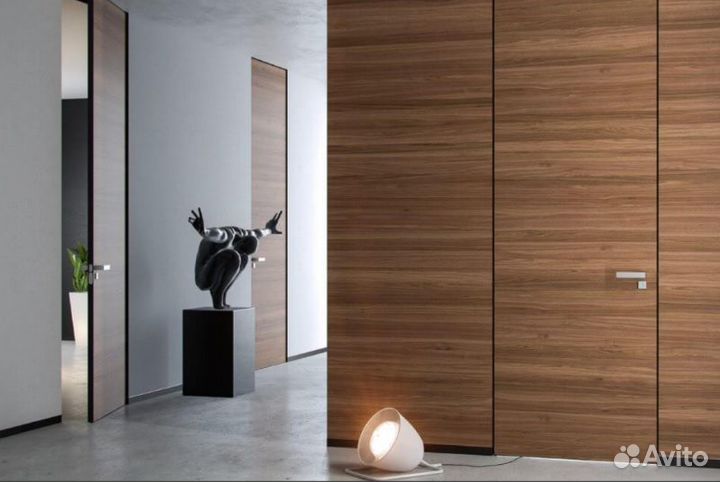 Двери межкомнатные скрытые
