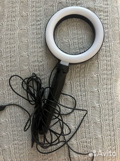 Кольцевая светодиодная лампа TDM 16 см, новая