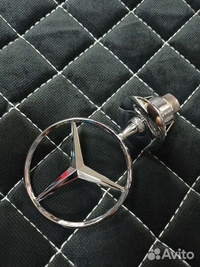 Прицел звезда на капот мерседес mercedes
