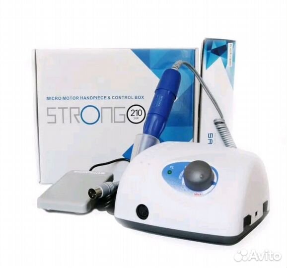 Аппарат для маникюра strong 210 новый