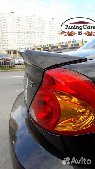 Лип спойлер крышки багажника - KIA Spectra