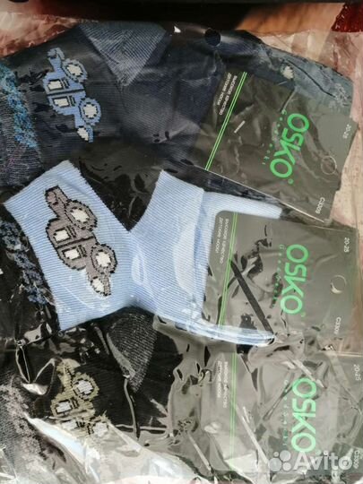 Носки упаковки мужские, женские и детские