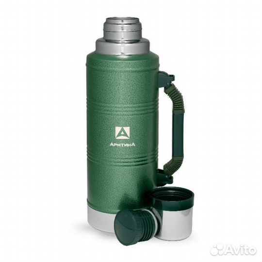 Термос Арктика питьевой 1250мл 106-1250P с ручкой