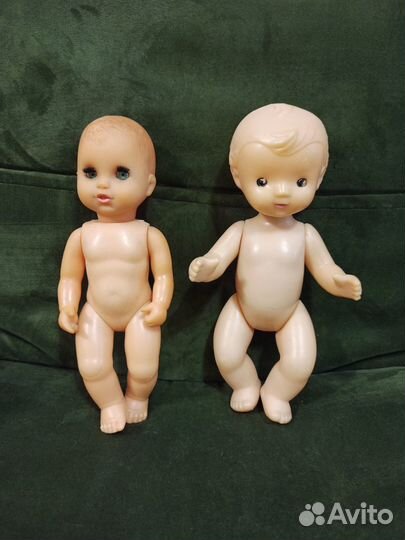 Куклы-пупсы гдр и СССР №22 и 23. Рельефки