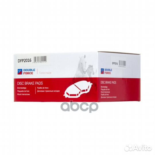 Тормозные колодки дисковые renault/lada