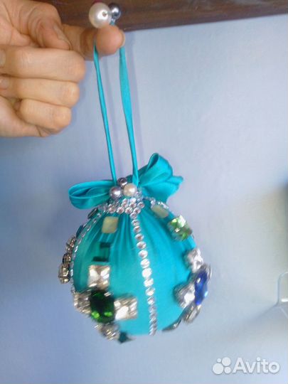 Елочные игрушки ручной работы