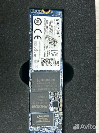 Ssd kingston m2 SATA m+b key на 128gb