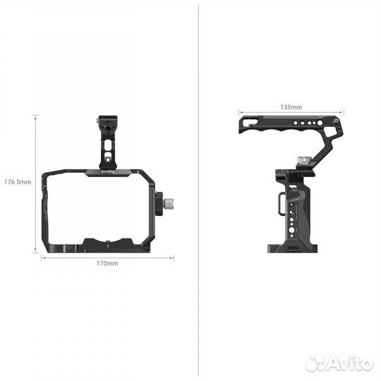 Клетка SmallRig 3668 для Sony IV/siii с верхней ру