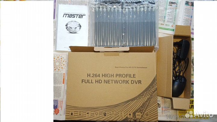 FullHD видеорегистратор Master MR-HR4MP04L