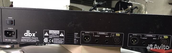 Стерео эквалайзер Dbx 1231 V-EU