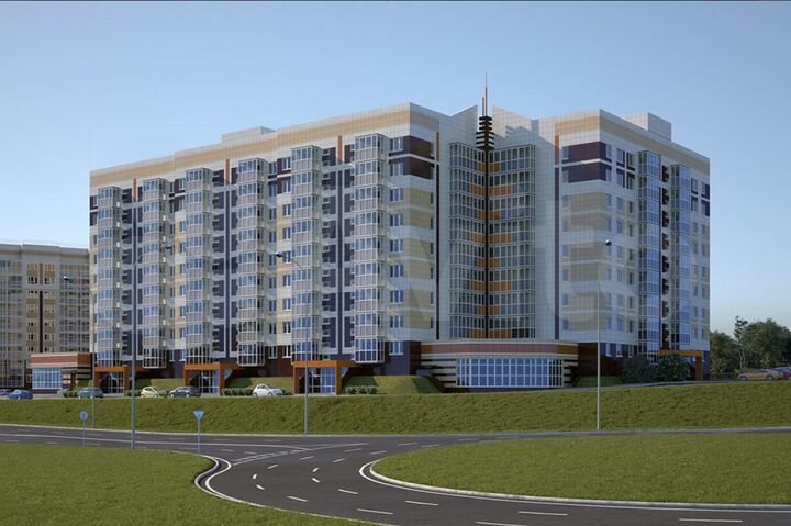 1-к. квартира, 40,4 м², 4/9 эт.