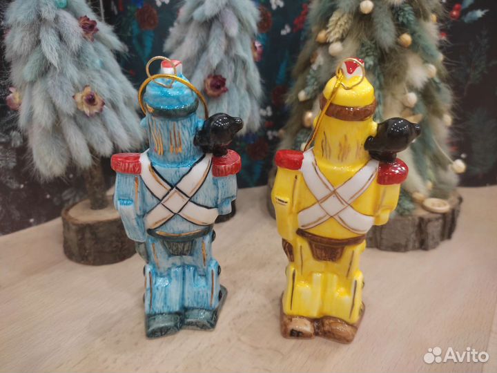 Лефортовский фарфор ёлочные игрушки