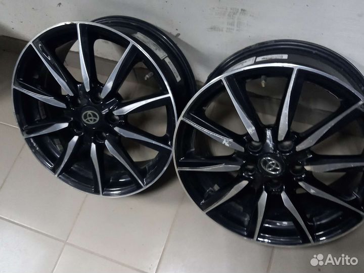 Литые диски toyota r 17 4 шт