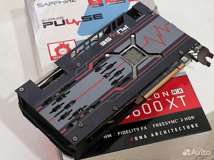 Видеокарта RX 5600 xt Sapphire pulse OC