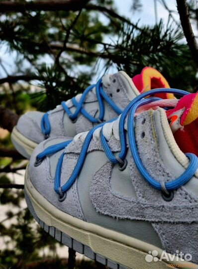 Мужские кроссовки Dunk от Nike (Off White, 41-45)