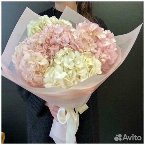Букет из гортензий