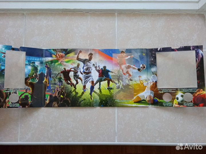 Альбомы для монет Сочи, Футбол