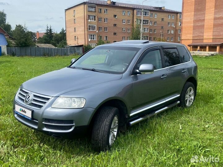 Volkswagen Touareg 2.5 AT, 2004, 100 000 км