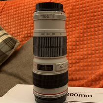 Объектив canon EF 70 - 200 mm f/4L USM