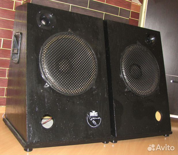 Колонки Pyramid 600+600W 2шт Pro Acoustic EVM-15