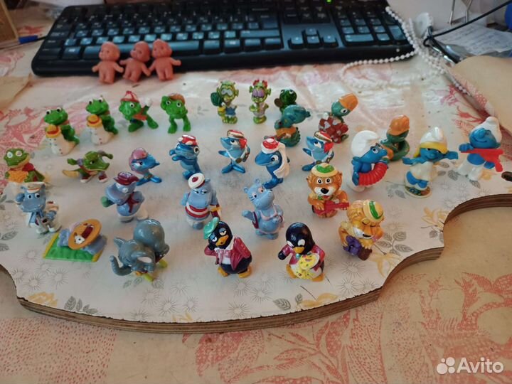 Игрушки из киндеров разных серий