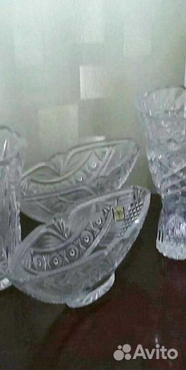 Хрустальнае вазы
