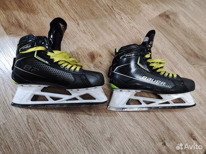 Коньки хоккейного вратаря Bauer pro 10,5 fit3