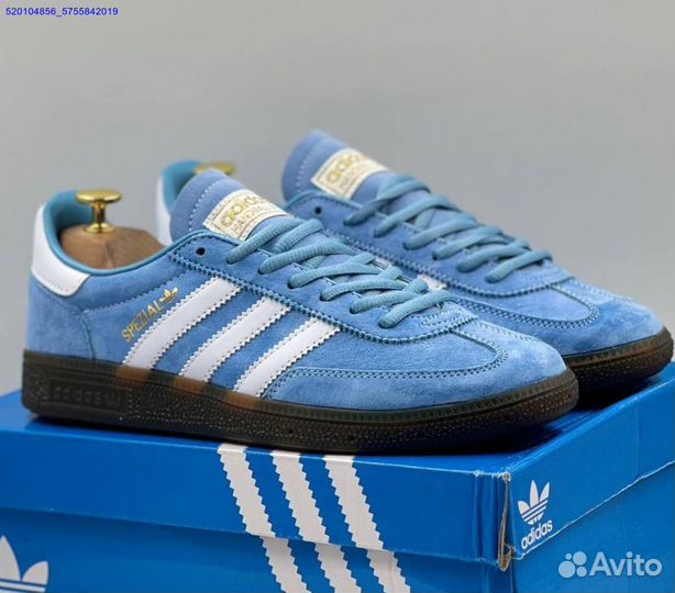 Кроссовки Adidas Spezial Blue (Арт.54213)