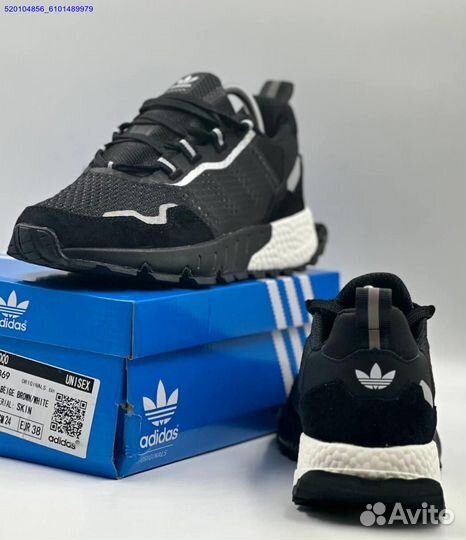 Кроссовки Adidas ZX 1000 Black (Арт.72349)