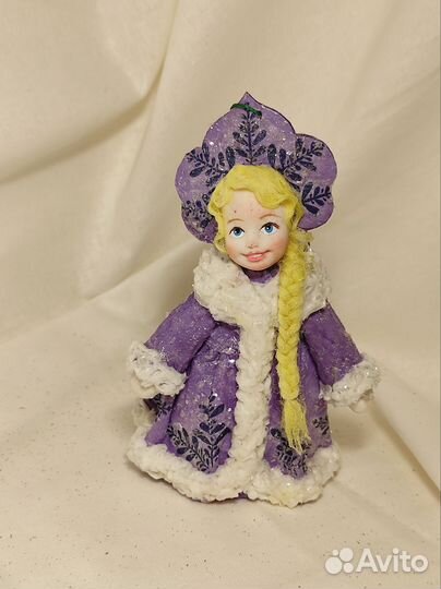 Ватные елочные игрушки